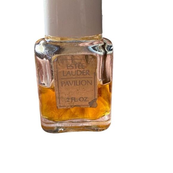 Vintage Estee Lauder PAVILION perfume .2oz Mini Pure Parfum dab on RARE - Picture 1 of 4